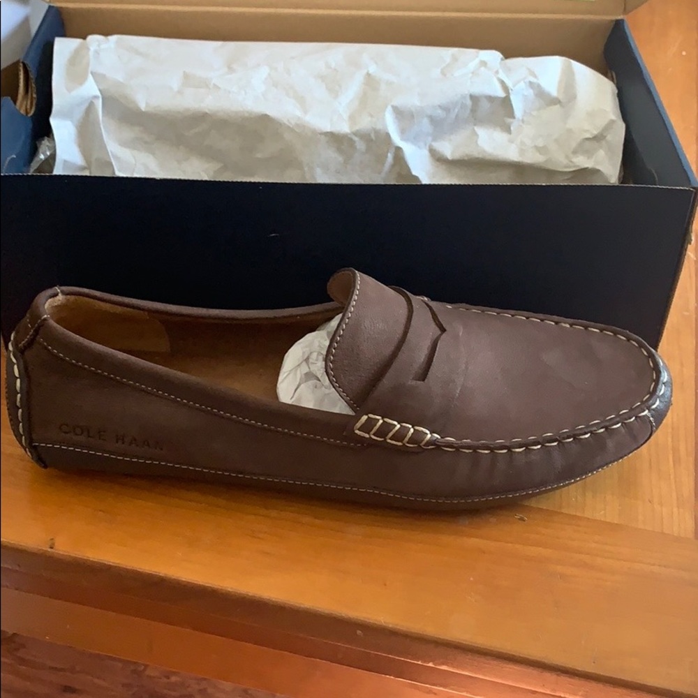 NIB.  Never worn.  Wyatt Penny Drivers.